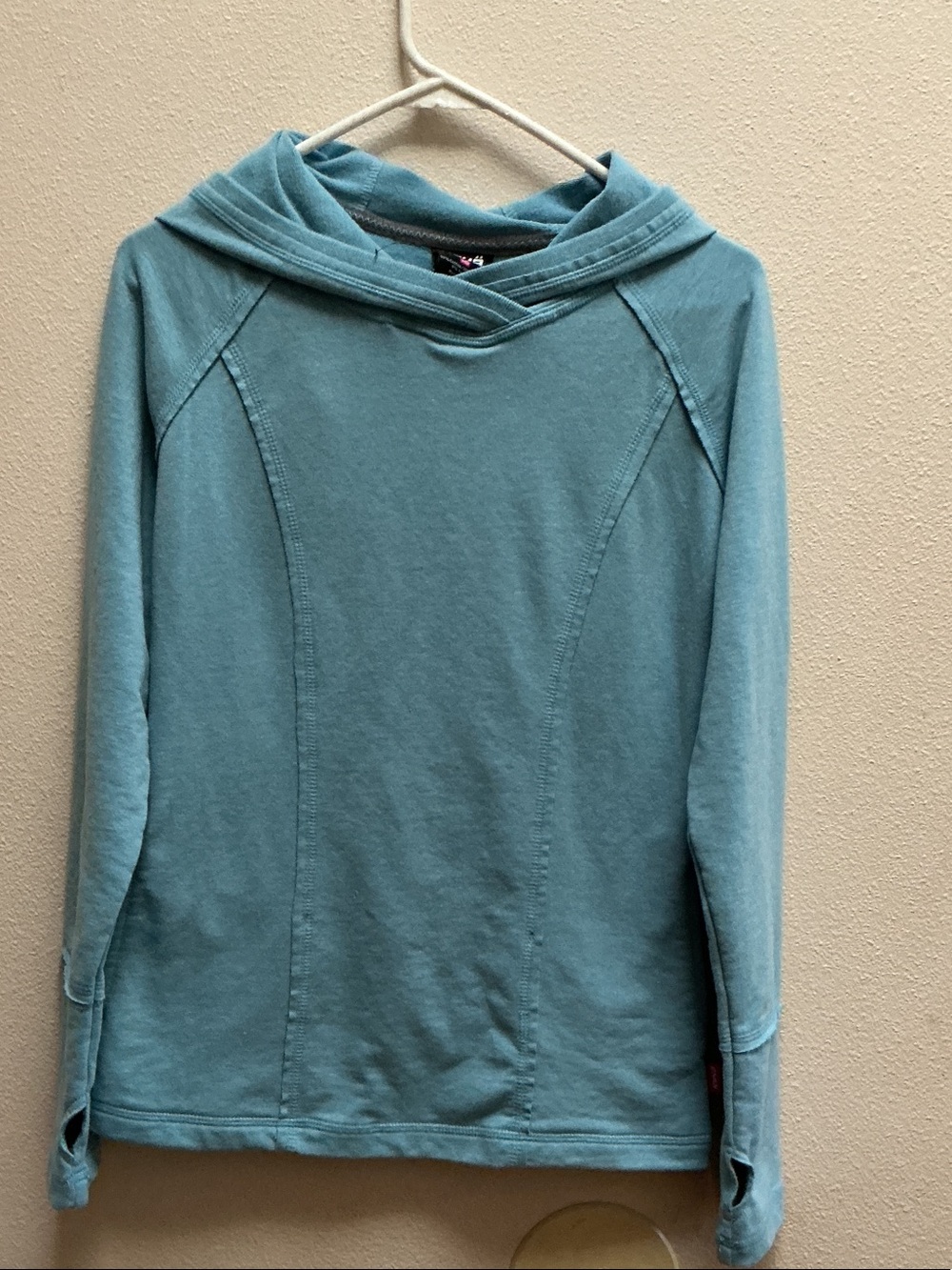 Ryka Teal Pullover Hoodie Sweatshirt